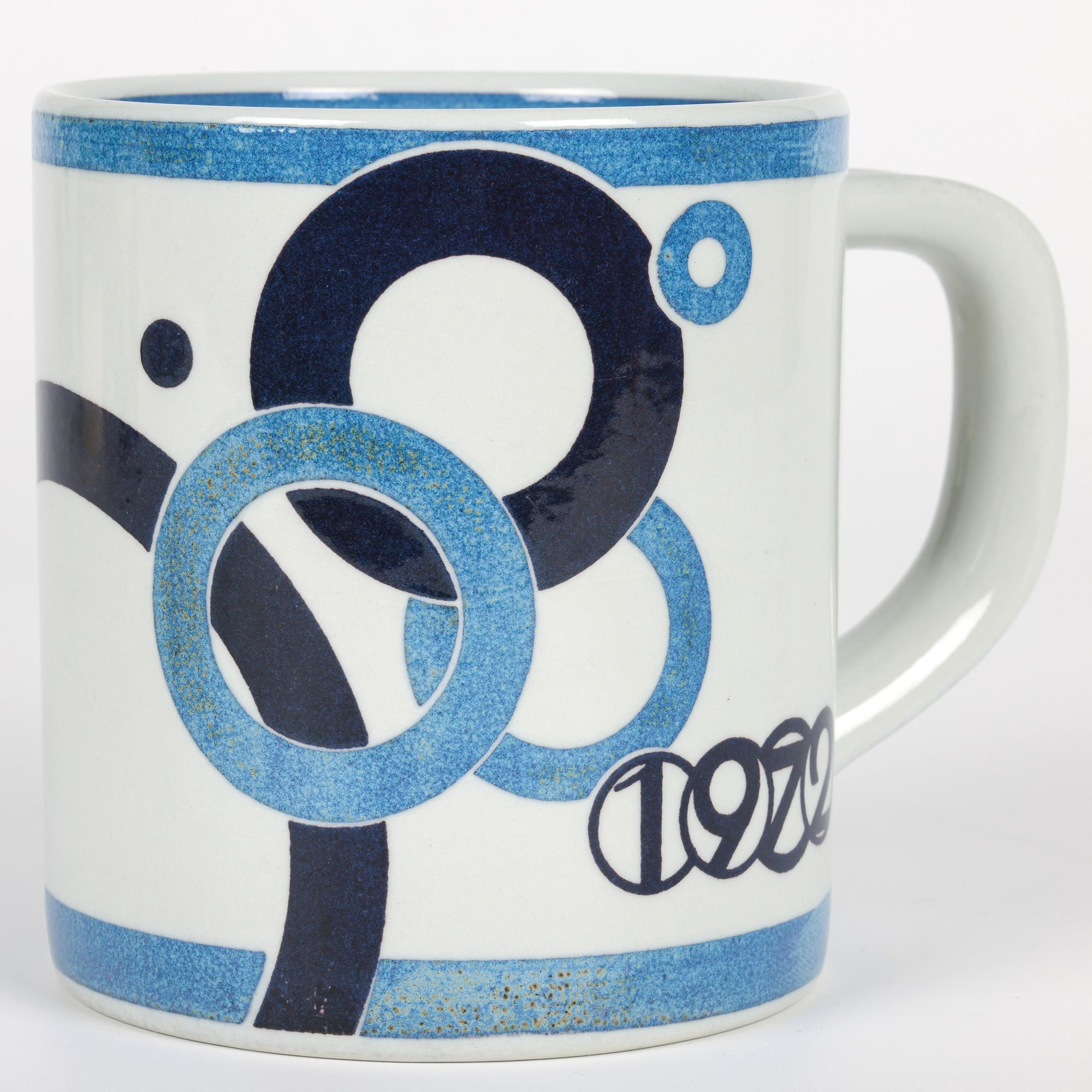 Tazza Royal Copenhagen Faience Bodil Buch Design Anno 1972 in vendita 2