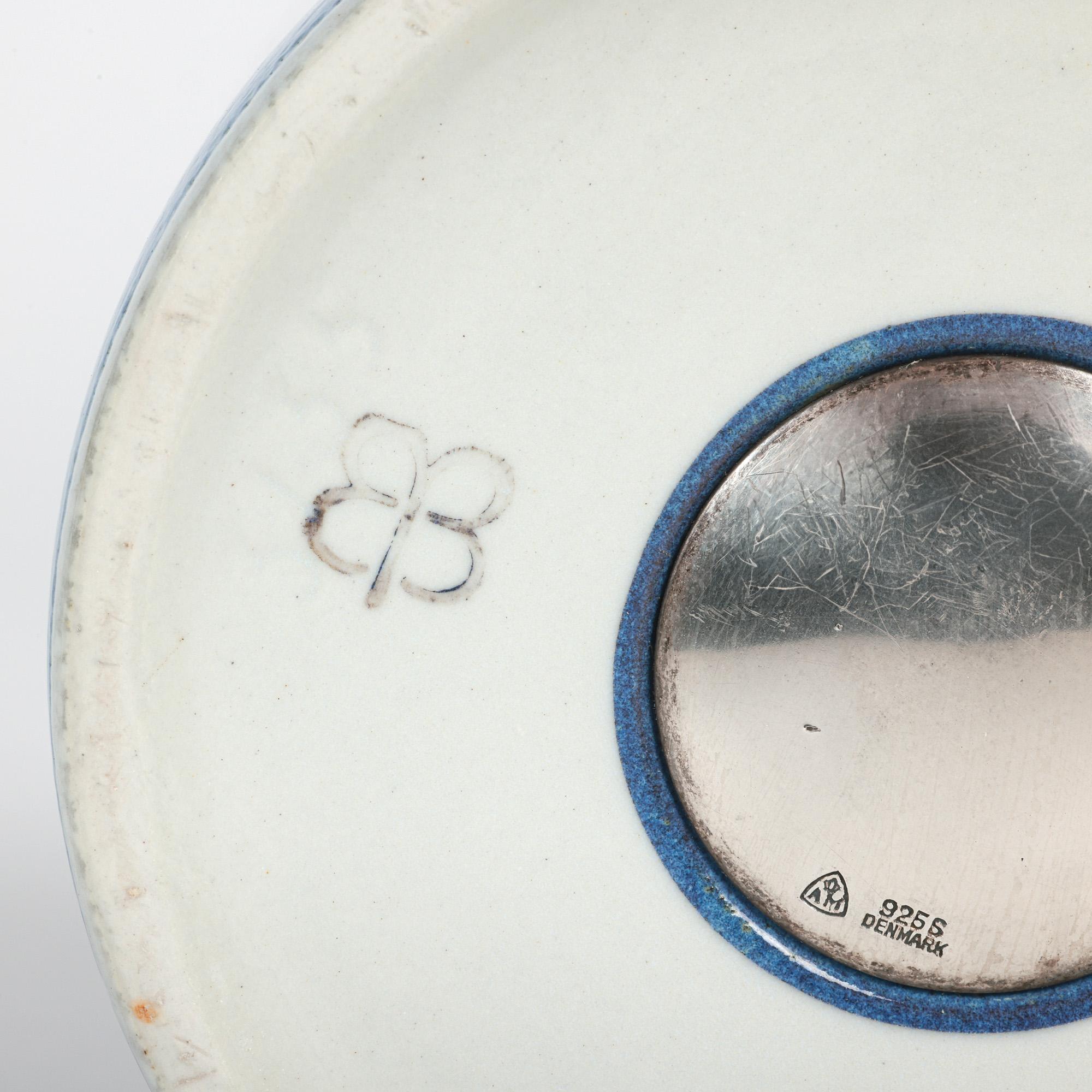 Tazza Royal Copenhagen Faience Bodil Buch Design Anno 1972 in vendita 11