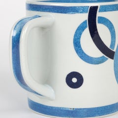 Royal Copenhagen Faience Bodil Buch Design Year Mug 1972