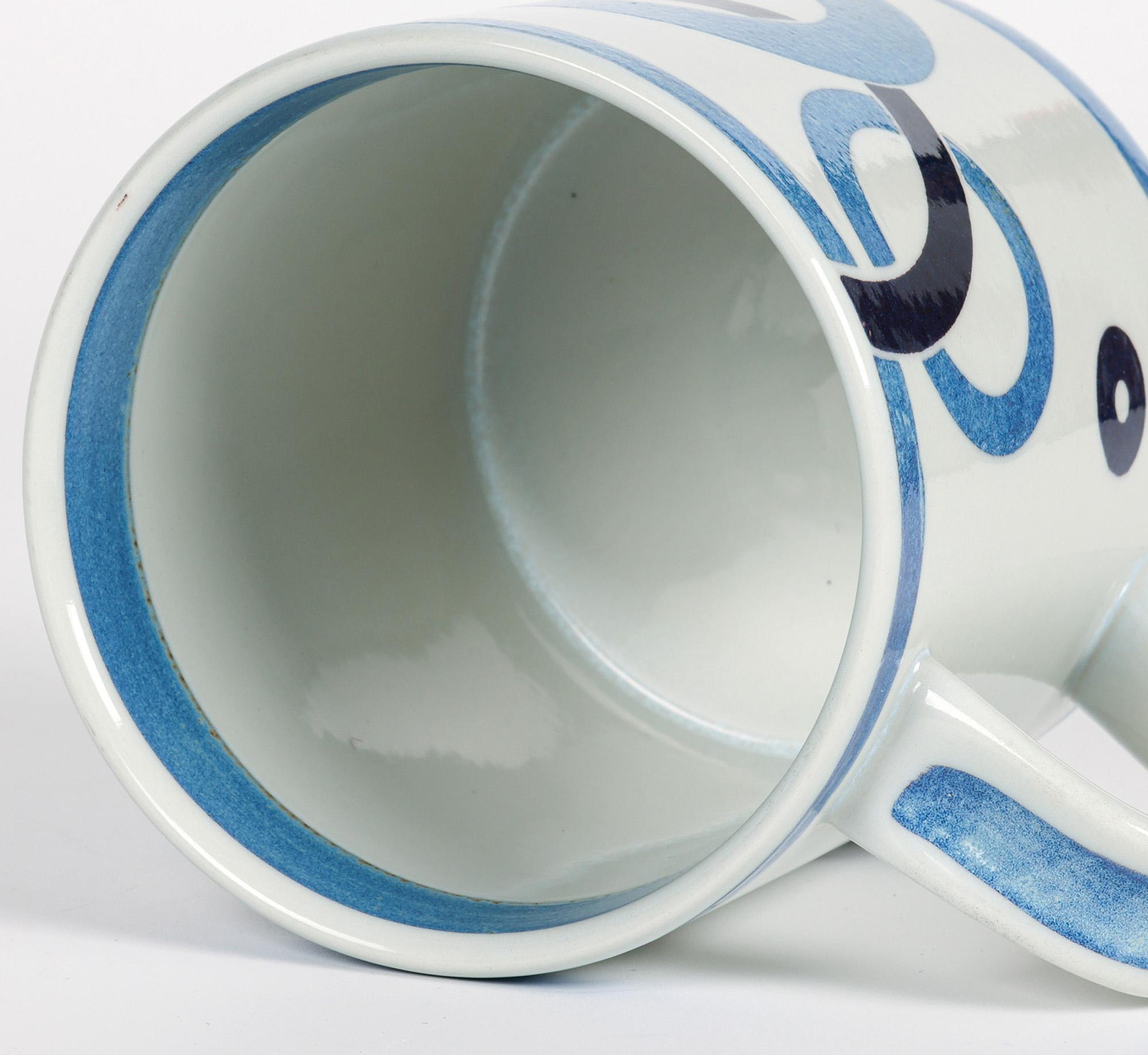 Tazza Royal Copenhagen Faience Bodil Buch Design Anno 1972 in vendita 1