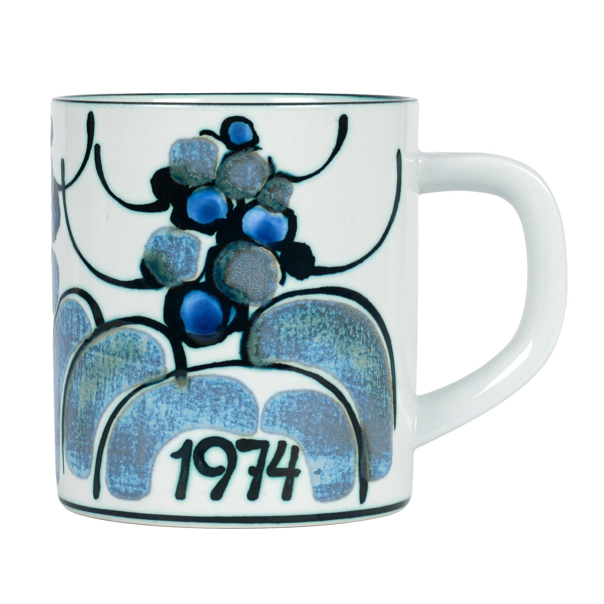 Royal Copenhagen Taza de loza con diseño de Ellen Malmer Año 1974 en Bueno estado para la venta en Bishop's Stortford, Hertfordshire