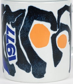 Royal Copenhagen Faience Inge-Lise Koefoed Design Year Mug 1977