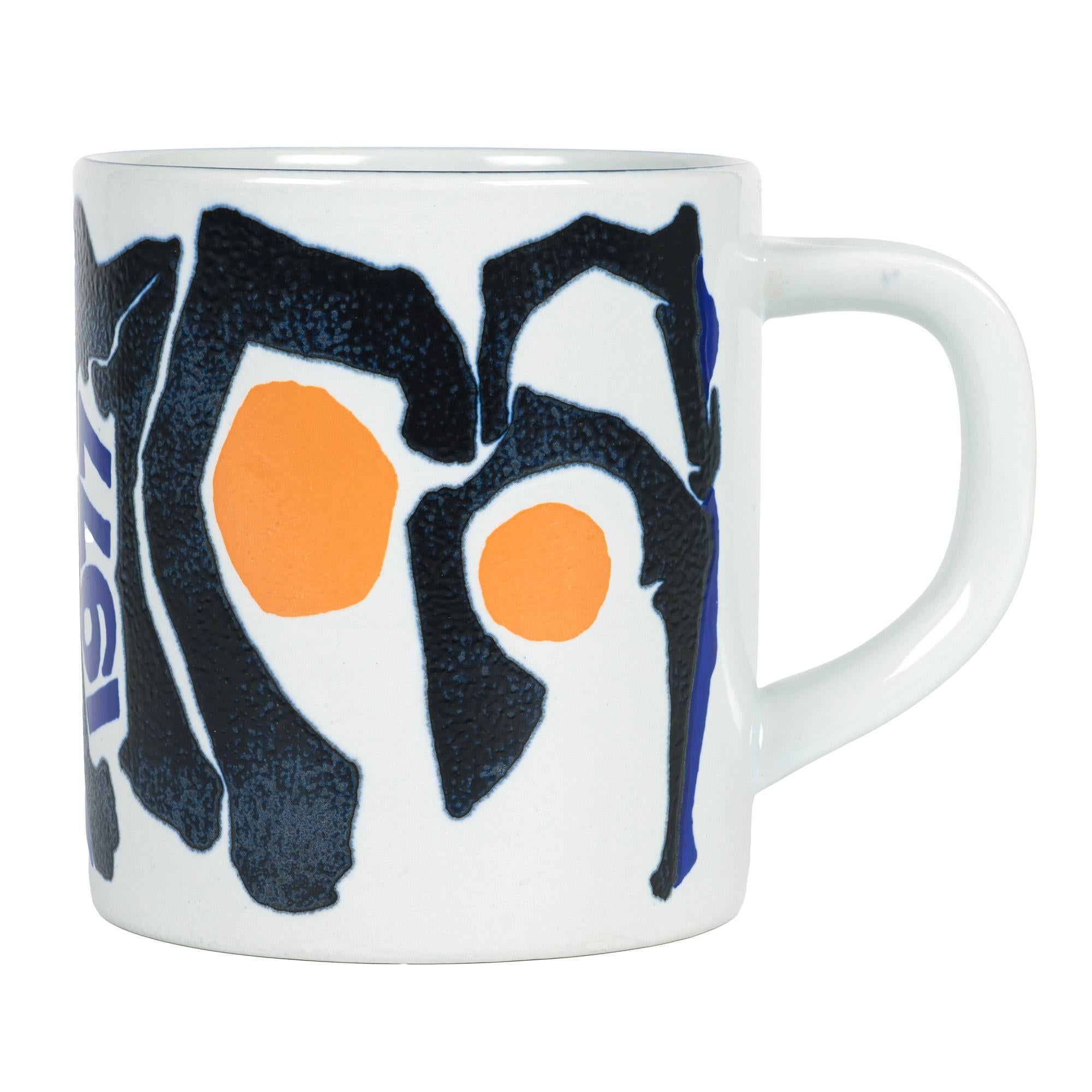 Royal Copenhagen Taza de loza con diseño de Inge-Lise Koefoed Año 1977 en Bueno estado para la venta en Bishop's Stortford, Hertfordshire