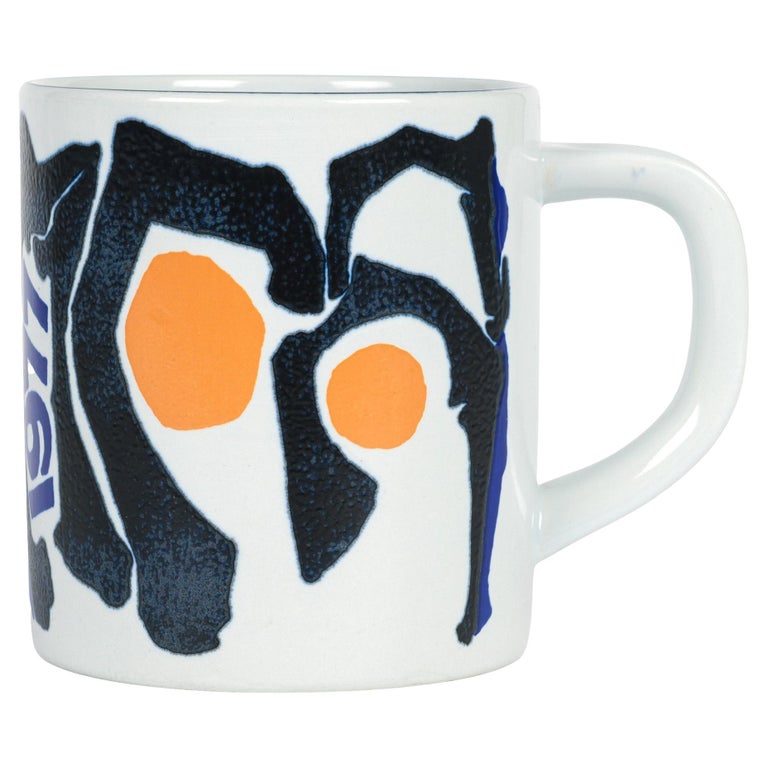 Royal Copenhagen Faience Inge-Lise Koefoed Design Year Mug 1977 at 1stDibs
