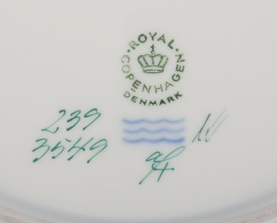 Royal Copenhagen Fauna Danica. Plato de porcelana con motivo de tejón en venta 1