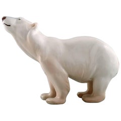 Vintage Royal Copenhagen Figurine 417 Polar Bear