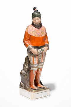 Royal Copenhagen Figurine Carl Martin-Hansen "A Woman from Greenland" #12224