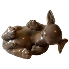 Antique Royal Copenhagen Figurine Dachshund #1408