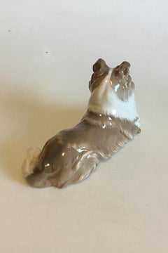 Royal Copenhagen Figurine of Collie No 1701