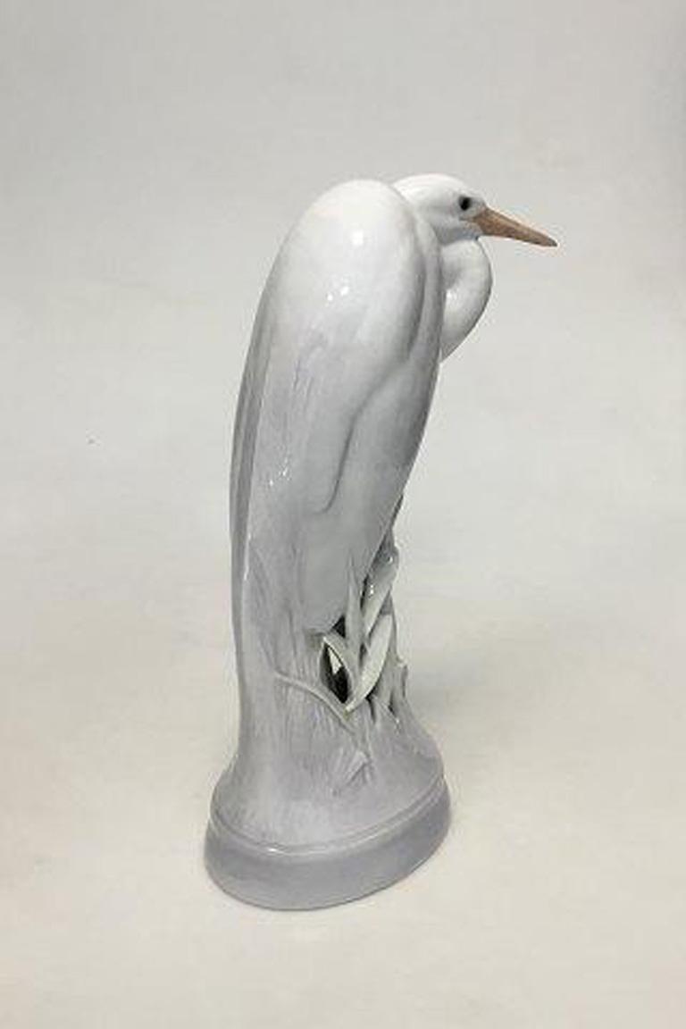 20th Century Royal Copenhagen Figurine of Heron No 532