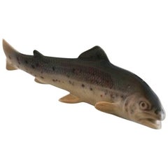 Royal Copenhagen Figurine of Salmon #1602