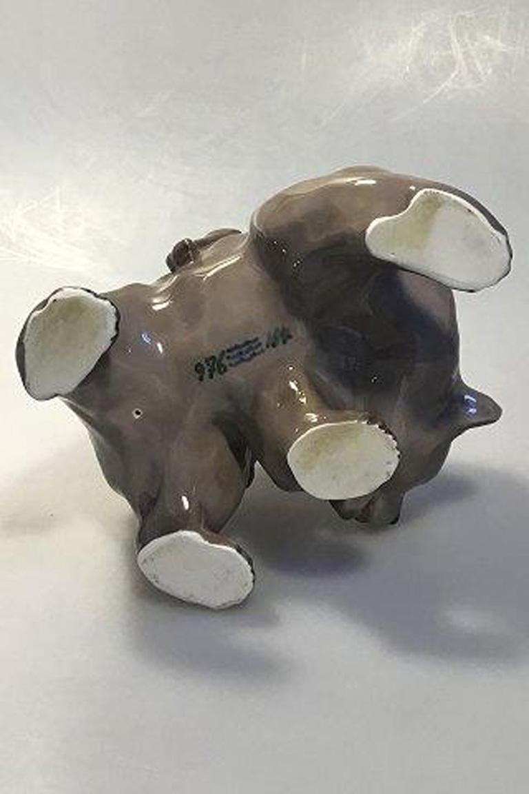 Figurina Royal Copenhagen Pan/Fauno su orso n. 976 in vendita 1