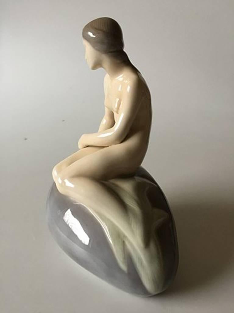 Art nouveau Figurine de la petite sirène Royal Copenhagen n°4431