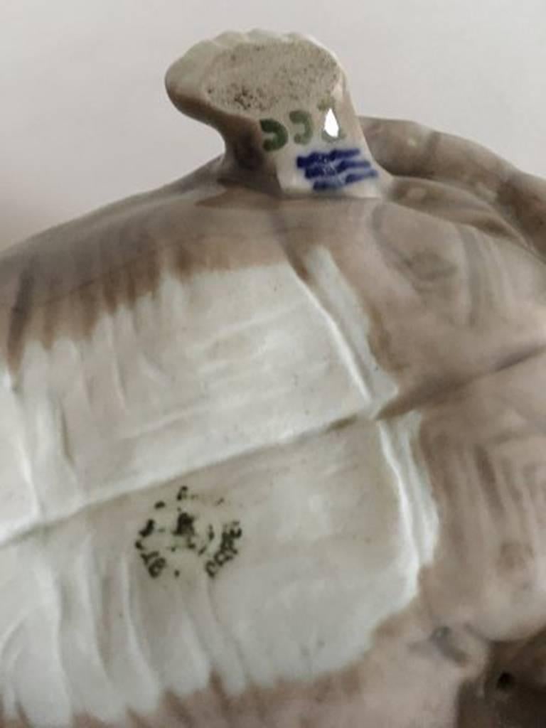 20th Century Royal Copenhagen Figurine Tortoise #552 For Sale