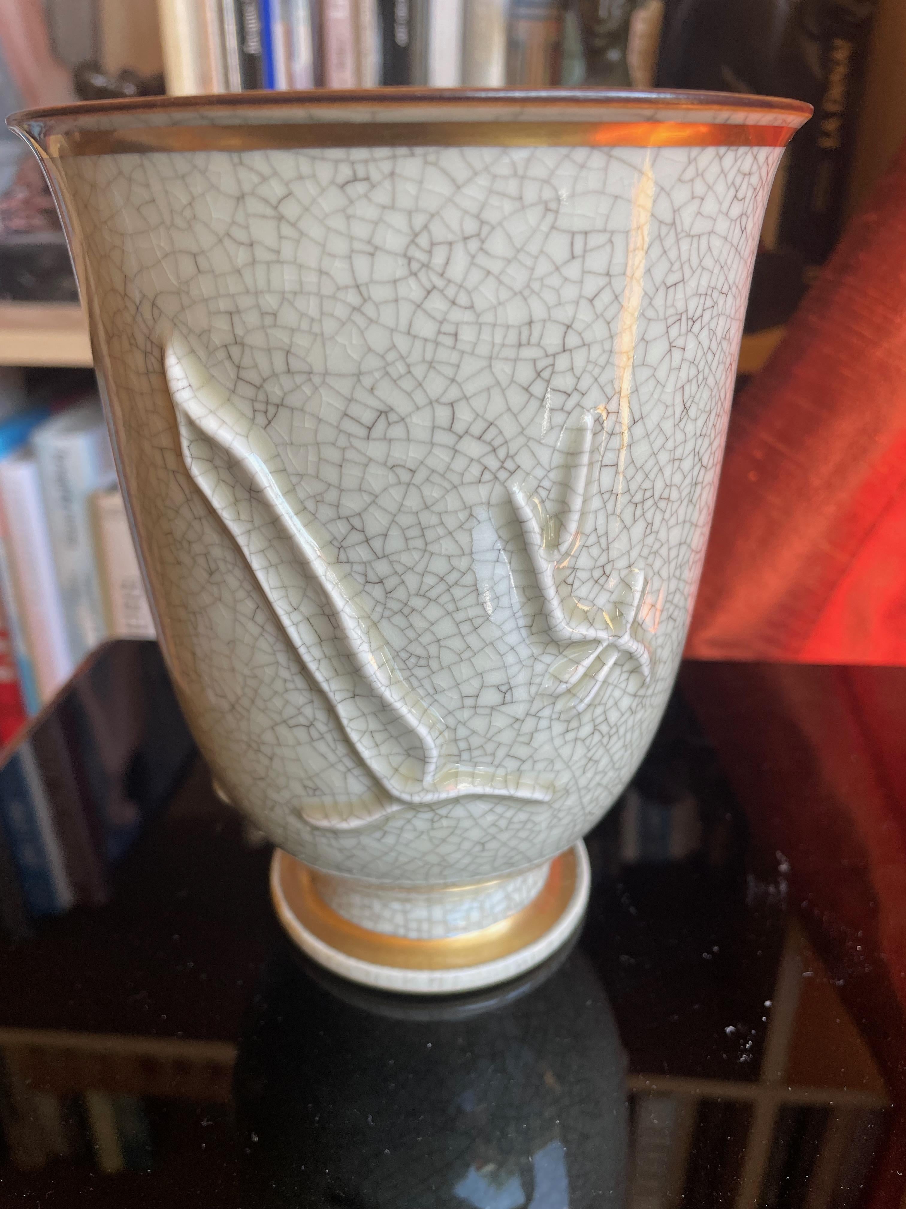 Smaltato Vaso a forma di pesce 