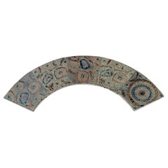 Royal Copenhagen, Cinque piastrelle di faience Baca con smalto a motivi, anni '70