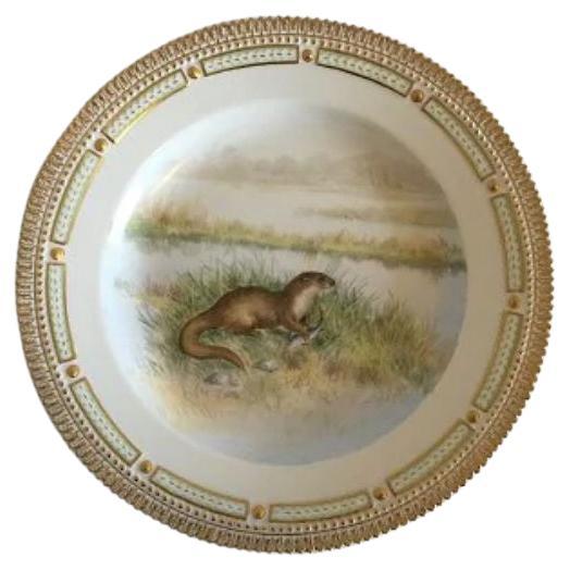 Royal Copenhagen Flora Danica Animal Dinner Plate No 239/3549 For Sale