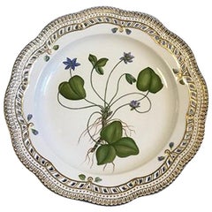 Royal Copenhagen Flora Danica Charger Plate with Pierced Border No 20/3574