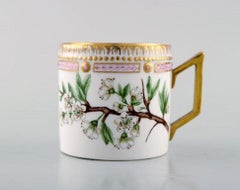 Royal Copenhagen Flora Danica Chocolate Cup with Saucer