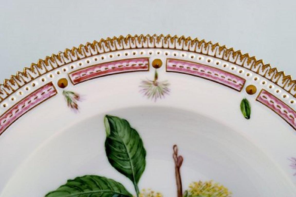 Neoclassical Royal Copenhagen Flora Danica Deep Plate / Soup Plate