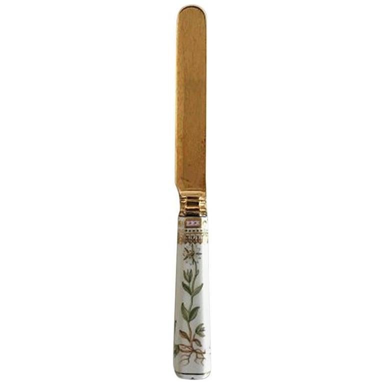 Danish Royal Copenhagen Flora Danica Dessert Knife