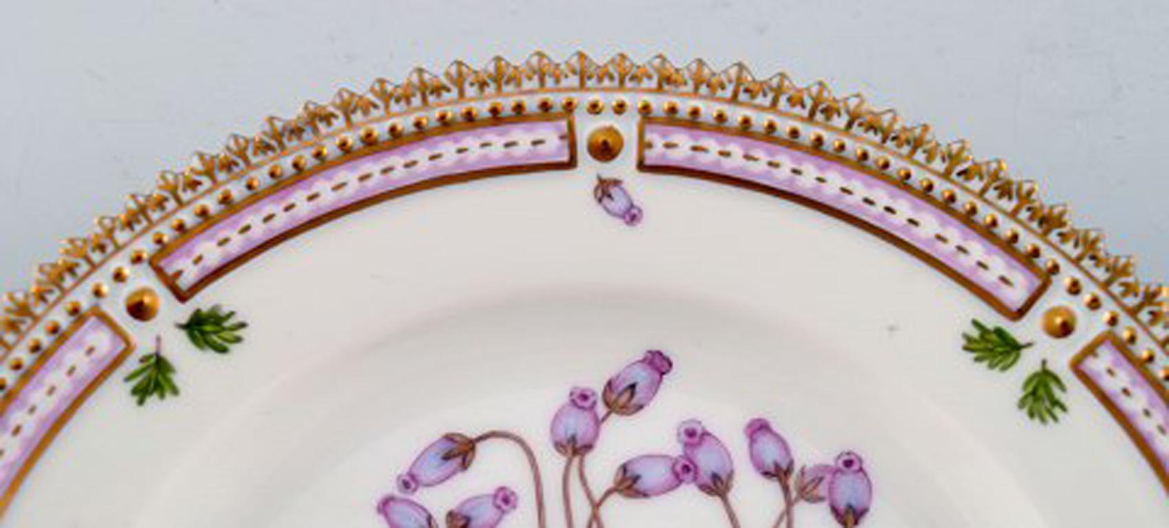 Neoclassical Royal Copenhagen Flora Danica Dessert Plate # 20/3551