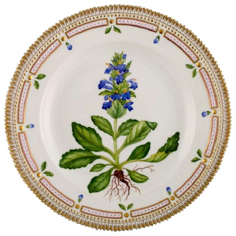 Royal Copenhagen Flora Danica Dinner Plate in Hand Painted Porcelain