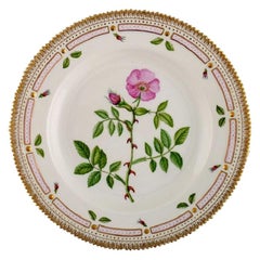 Royal Copenhagen Flora Danica Dinner Plate in Hand Painted Porcelain