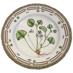 Set of 12 Royal Copenhagen Flora Danica Dinner Plate No 624'3549'
