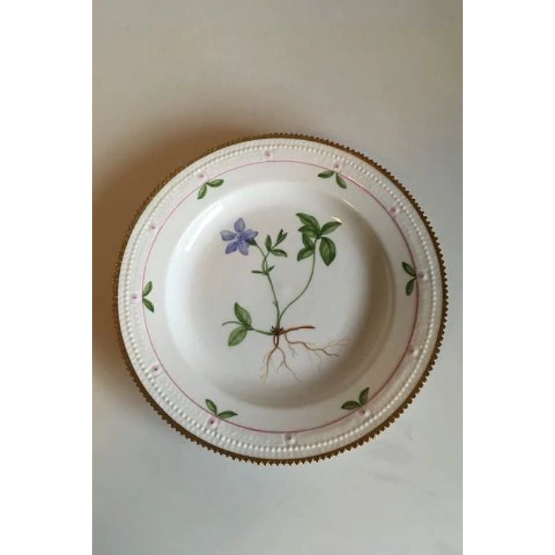 Plato llano Flora Danica nº 735/3549 de Royal Copenhagen