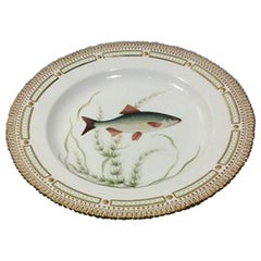 Royal Copenhagen Flora Danica Fish Plate No. 19/3549