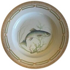 Retro Royal Copenhagen Flora Danica Fish Plate No 20/3549