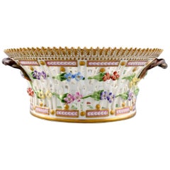 Royal Copenhagen Flora Danica Fruit Bowl Made of Porcelain, Model No 20/3534