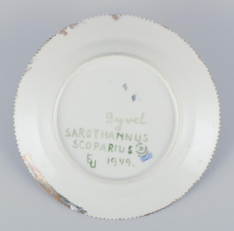Danese Royal Copenhagen. Piatto da pranzo Flora Danica in porcellana dipinta a mano. in vendita