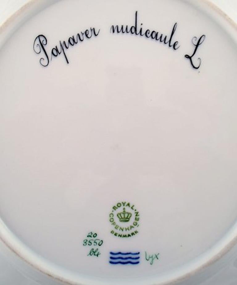 Danish Royal Copenhagen Flora Danica Lunch Plate, Model Number 20/3550