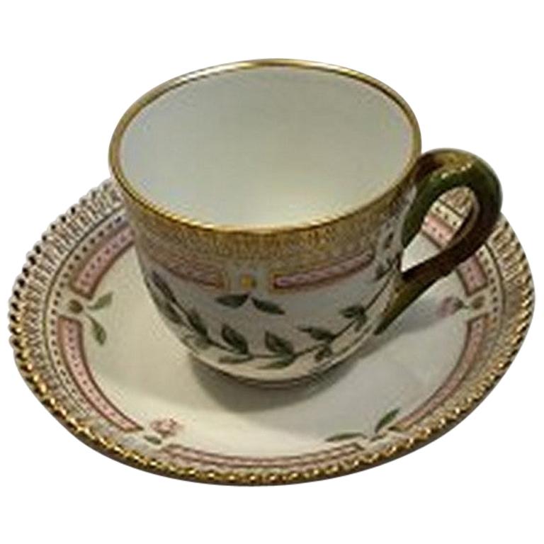 Royal Copenhagen Flora Danica Mocha Cup No. 3618 For Sale