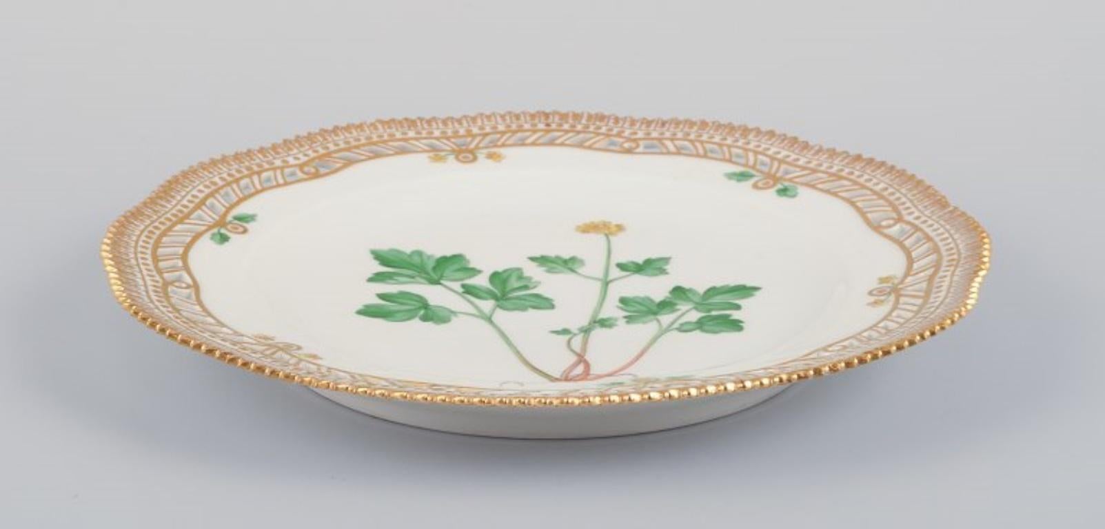 Royal Copenhagen Flora Danica, plato abierto de encaje para el almuerzo, de porcelana. en venta 1