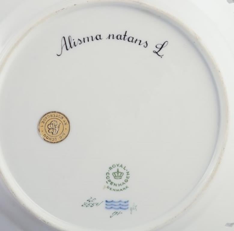 Danese Piatto da pranzo traforato Flora Danica di Royal Copenhagen in porcellana dipinta a mano. in vendita