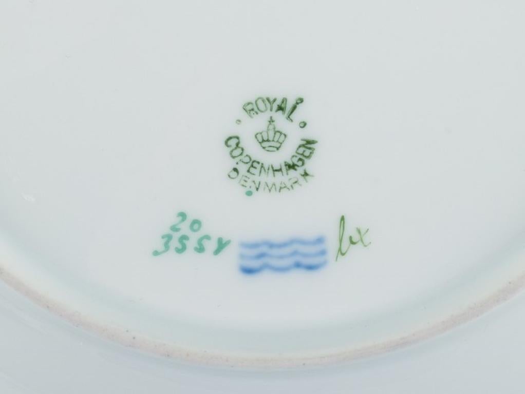 Royal Copenhagen, Flora Danica, Openwork Lunch Plate in Porcelain 4