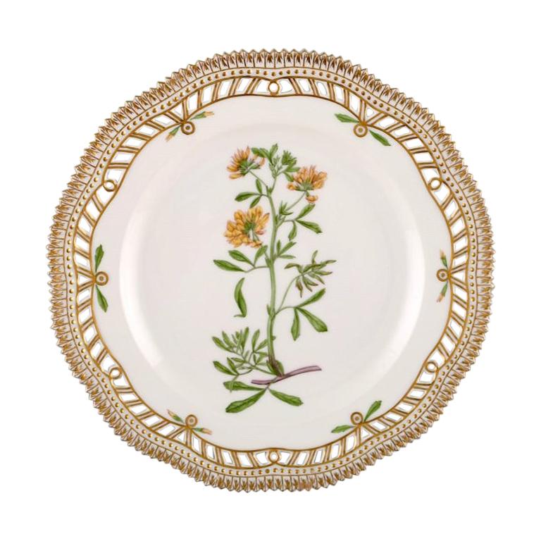 Royal Copenhagen Flora Danica Openwork Plate # 20/3554 at 1stDibs