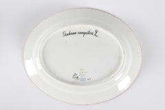 Royal Copenhagen Flora Danica Oval Dish or Platter #3516 from 1949