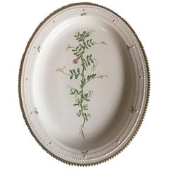 Royal Copenhagen Flora Danica Oval Serving Tray #735/3518