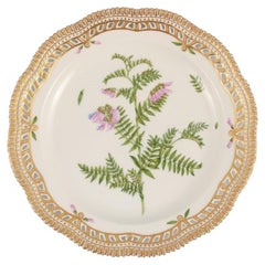Royal Copenhagen Flora Danica Plate in Openwork Porcelain