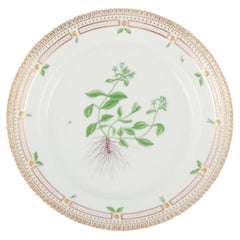 Royal Copenhagen Flora Danica plate in porcelain. Hand-painted. 