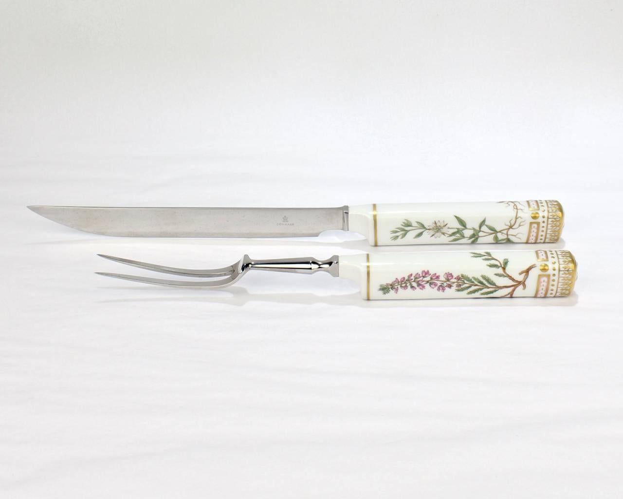porcelain knife set