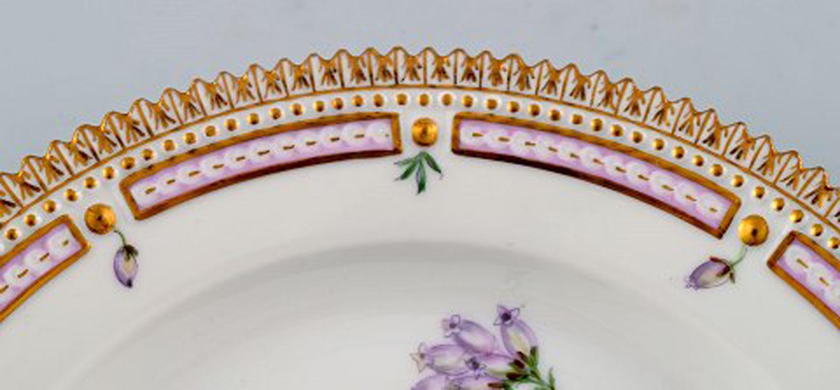 Neoclassical Royal Copenhagen Flora Danica Salad Plate # 20/3573