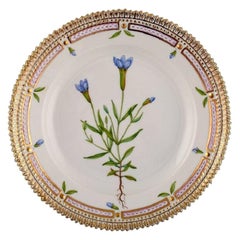 Royal Copenhagen Flora Danica Salad Plate in Hand Painted Porcelain