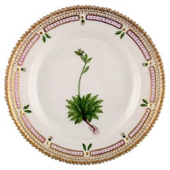 Royal Copenhagen Flora Danica Salad Plate in Hand Painted Porcelain