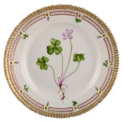 Royal Copenhagen Flora Danica Salad Plate in Hand-Painted Porcelain with Flowers