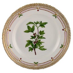 Royal Copenhagen Flora Danica Salad Plate in Hand-Painted Porcelain with Flowers